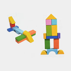 Wooden Building Set For Kids (18M+)