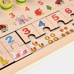 Educational 3 in 1 Activity Matchboard for Kids