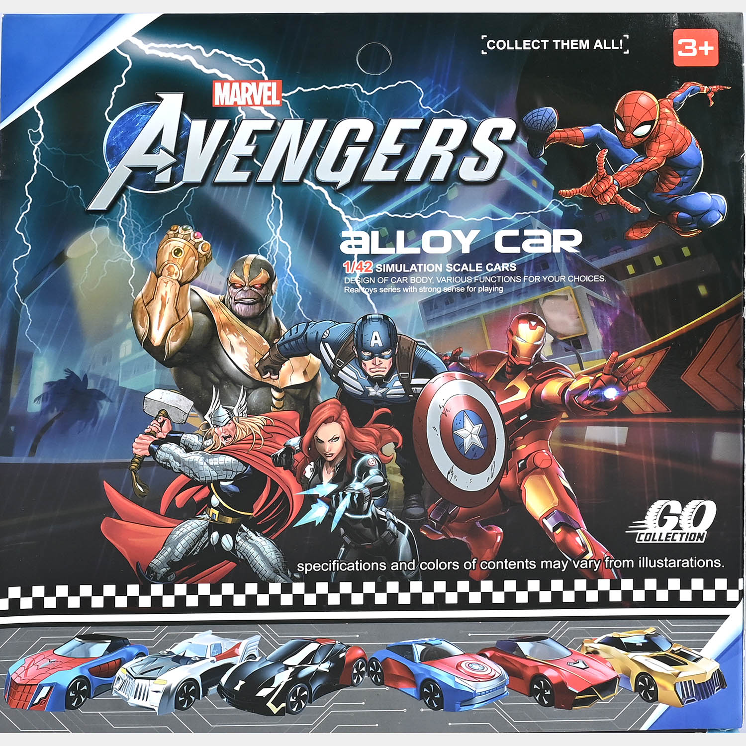 Die-Cast Mini Alloy Cars – Set of 06