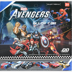 Die-Cast Mini Alloy Cars – Set of 06