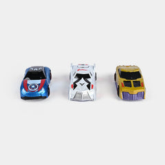 Die-Cast Mini Alloy Cars – Set of 06