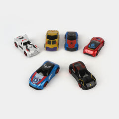 Die-Cast Mini Alloy Cars – Set of 06