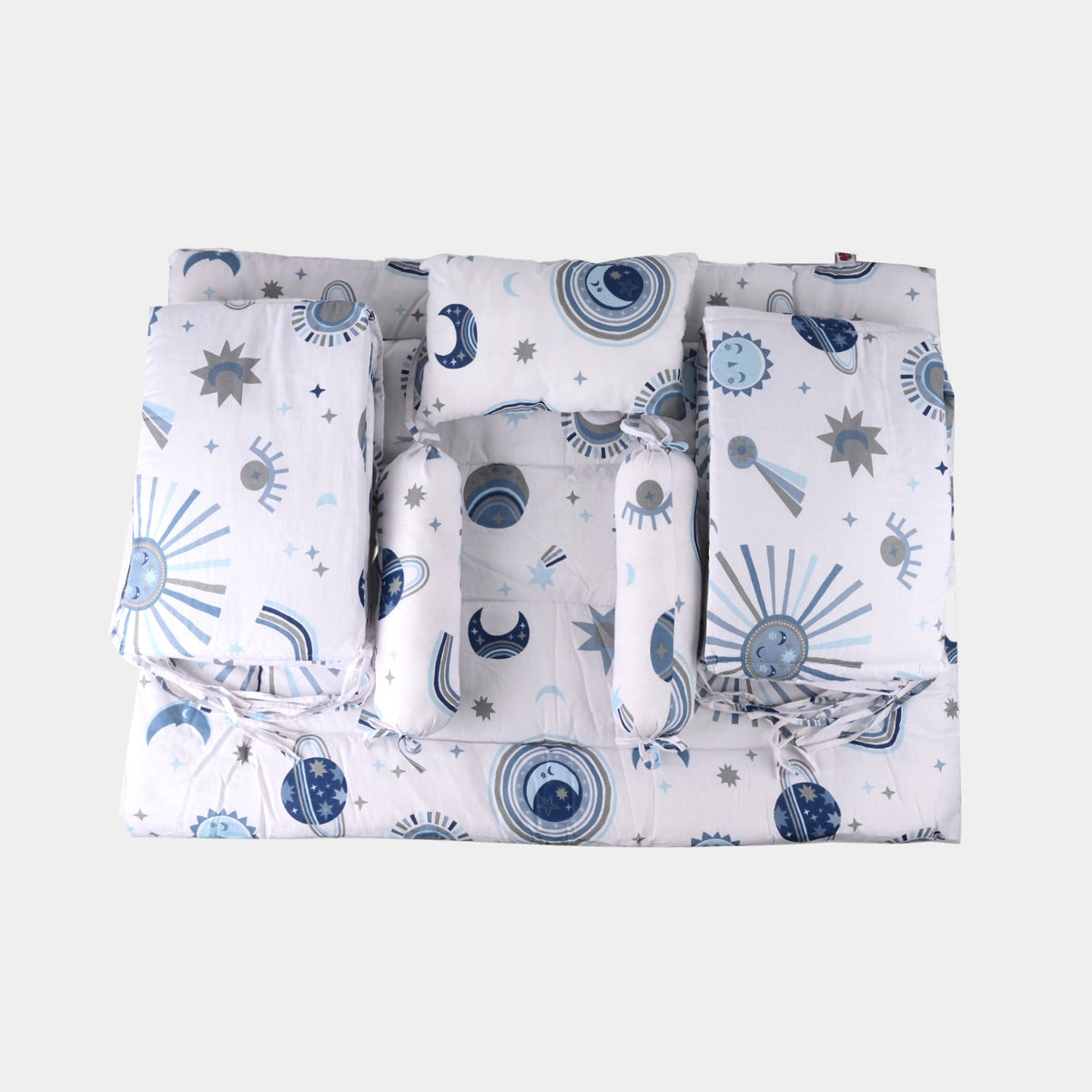 Baby Crib Set Cotton | 7PCs