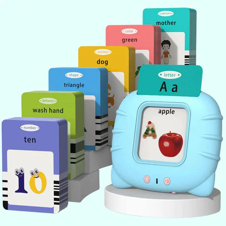 Interactive Flashcard Reader for Kids - 112 Cards