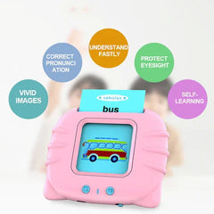 Interactive Flashcard Reader for Kids - 112 Cards