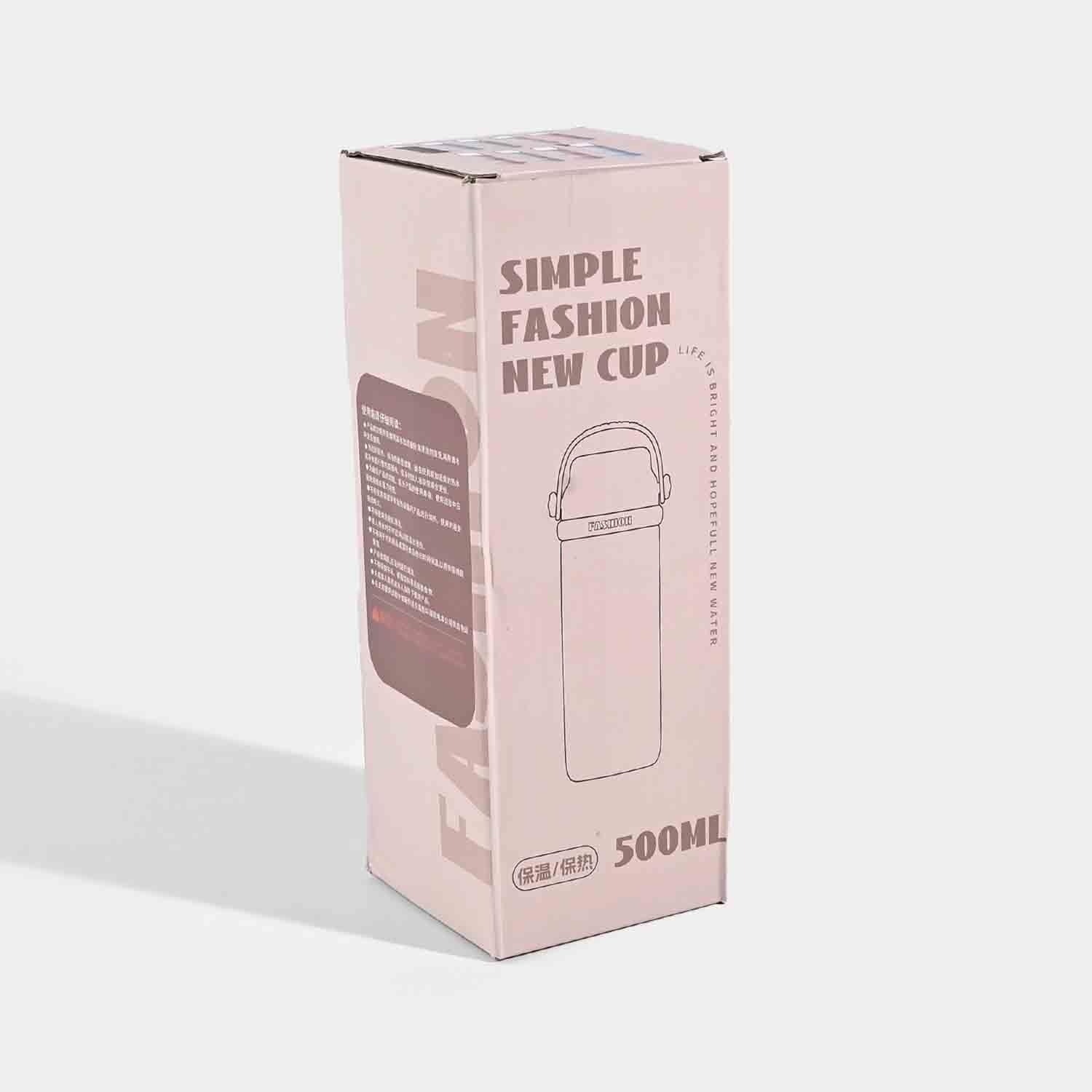 WATER BOTTLE STAINLESS STEEL | 500ML