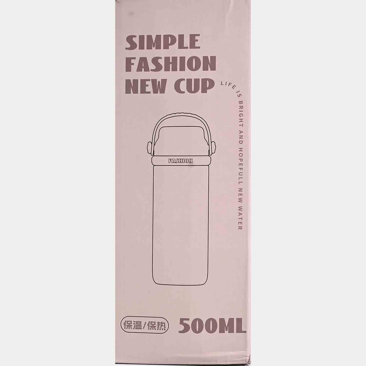 WATER BOTTLE STAINLESS STEEL | 500ML